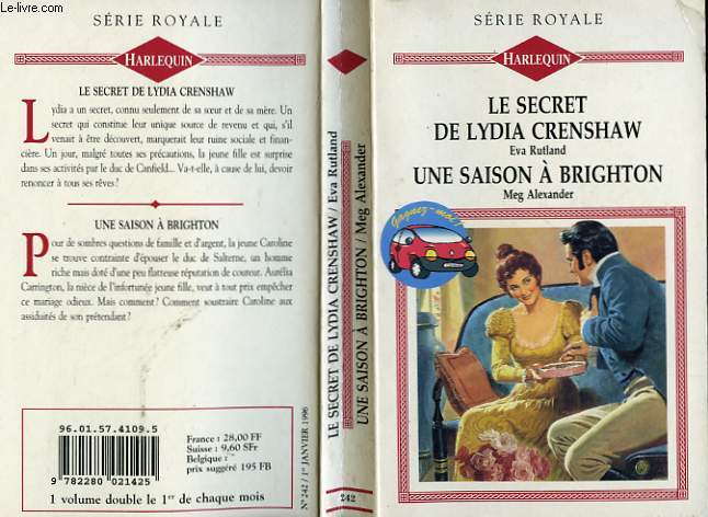 LE SECRET DE LYDIA CRENSHAW SUIVI DE UNE SAISON A BRIGHTON (ENTERPRISING LADY - THE LAST ENCHANTMENT)