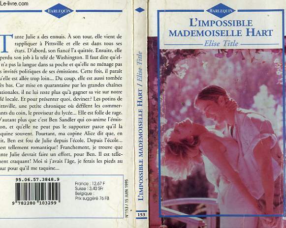 L'IMPOSSIBLE MADEMOISELLE HART