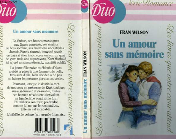 UN AMOUR SANS MEMOIRE