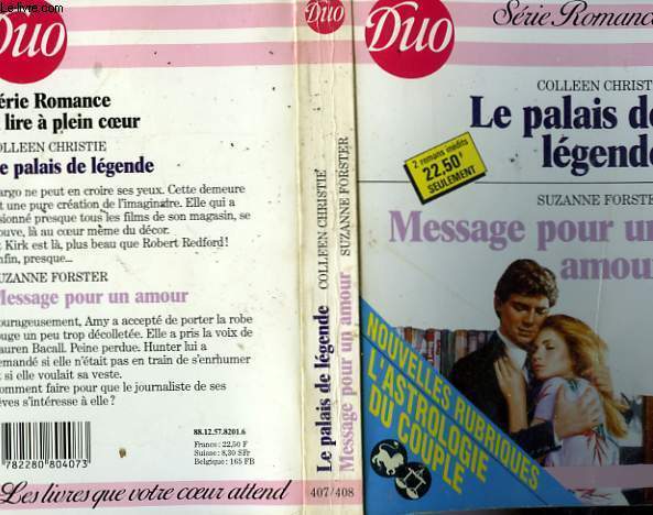 LE PALAIS DE LEGENDE / MESSAGE POUR UN AMOUR