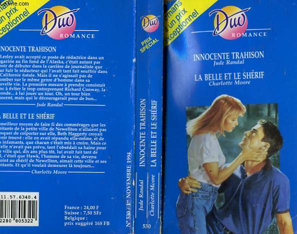 INNOCENTE TRAHISON / LA BELLE ET EL SHERIF