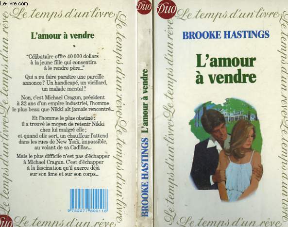 L'AMOUR A VENDRE