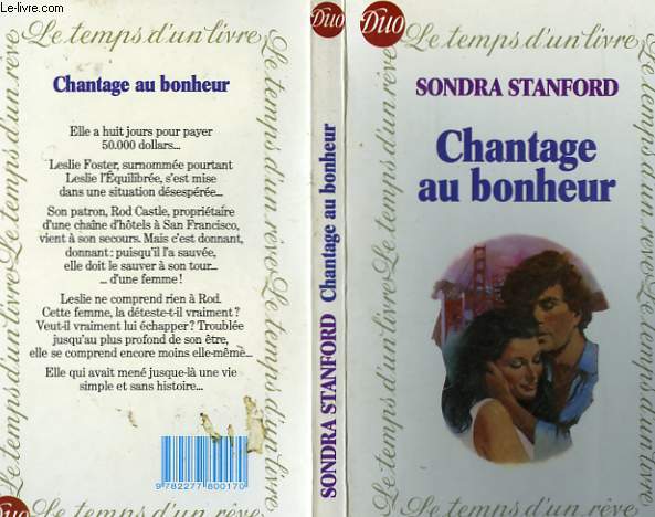 CHANTAGE AU BONHEUR