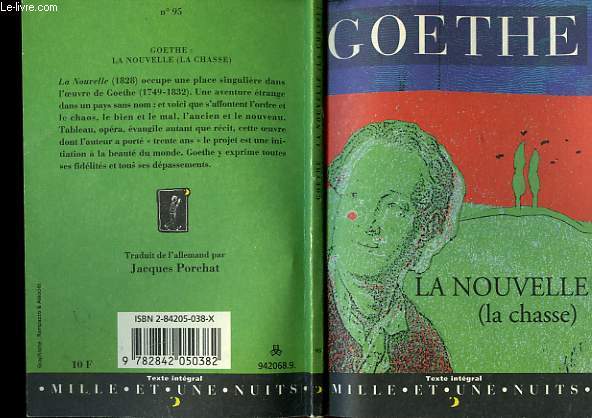 GOETHE: LA NOUVELLE (LA CHASSE)