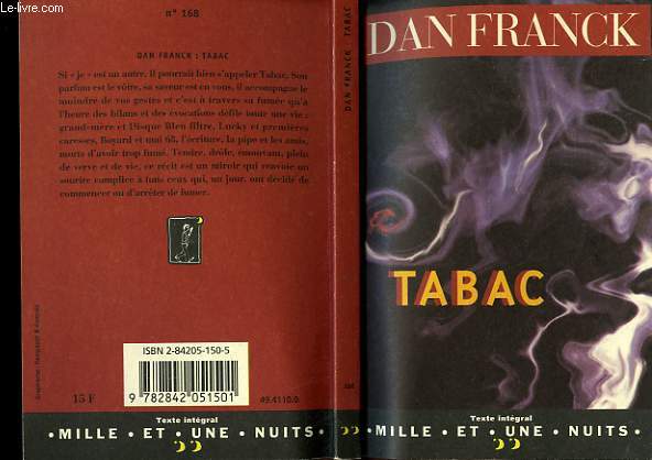 DAN FRANCK: TABAC