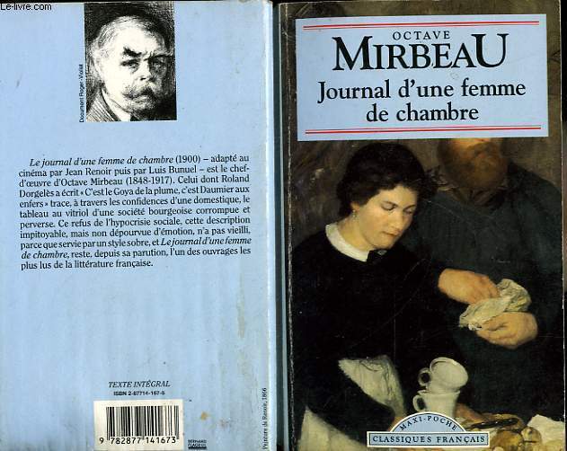 JOURNAL D'UNE FEMME DE CHAMBRE