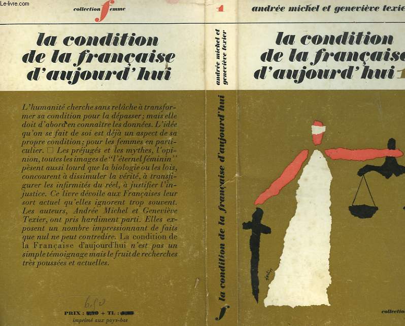 LA CONDITION DE LA FRANCAISE D'AUJOURD'HUI