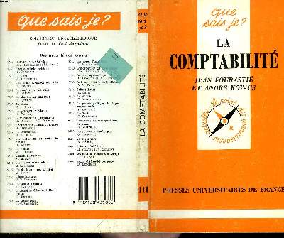 Que sais-je? N 111 La comptabilit