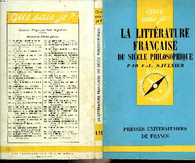 Que sais-je? N 128 La littrature franaise du sicle philosophique