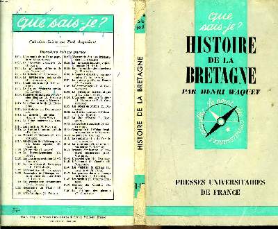 Que sais-je? N 147 Histoire de la Bretagne