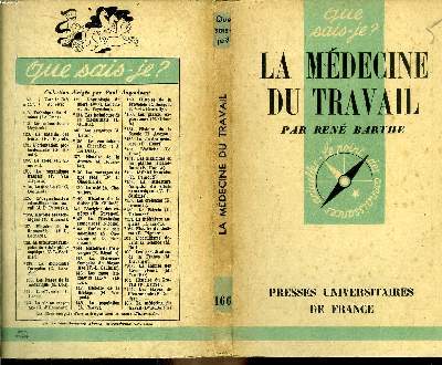 Que sais-je? N 166 La mdecine du travail