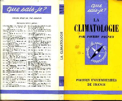 Que sais-je? N 171 La climatologie