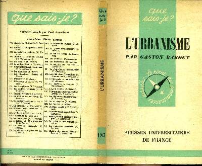 Que sais-je? N 187 L'urbanisme