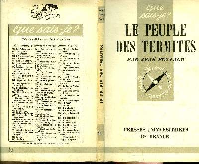 Que sais-je? N 213 Le peuple des termites