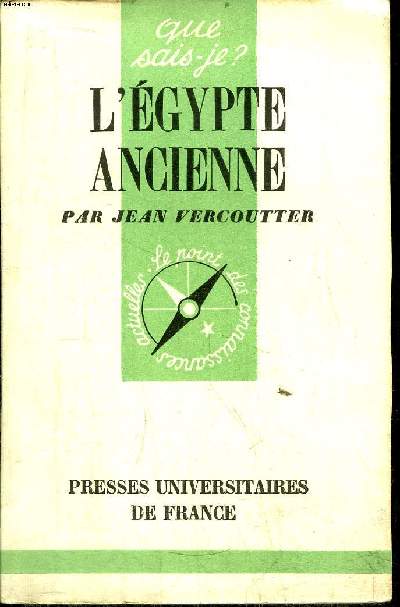 Que sais-je? N 247 L'Egypte Ancienne