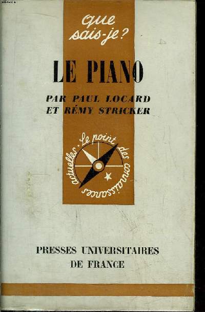 Que sais-je? N 263 Le piano