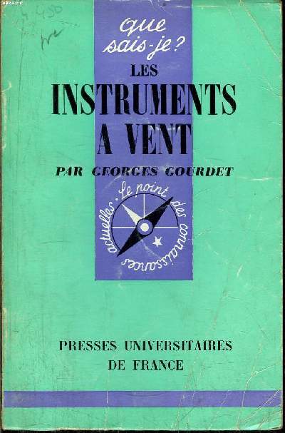 Que sais-je? N 267 Les instruments  vent