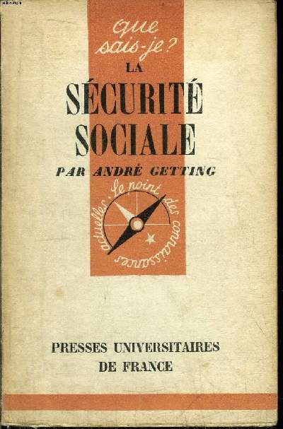 Que sais-je? N 294 La Scurit Sociale
