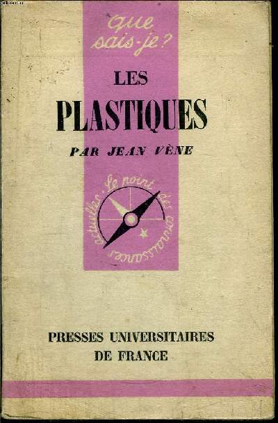 Que sais-je? N 312Les plastiques