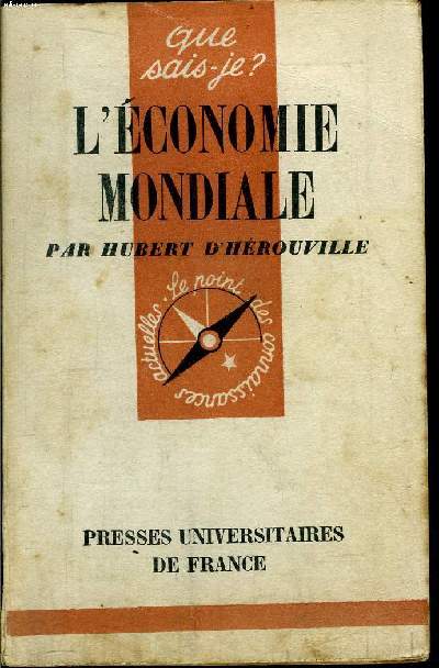 Que sais-je? N 343 L'conomie mondiale