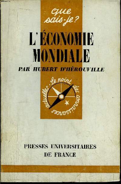 Que sais-je? N 343 L'conomie mondiale