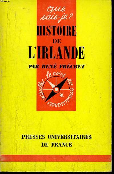 Que sais-je? N 394 Histoire de l'Iralnde