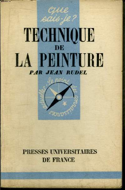 Que sais-je? N 435 Technique de la peinture