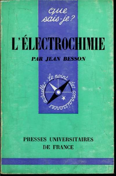 Que sais-je? N 437 L'lectrochimie