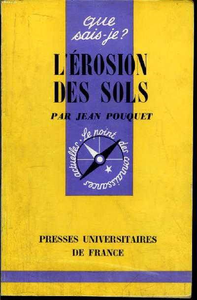 Que sais-je? N 491 L'rosion des sols