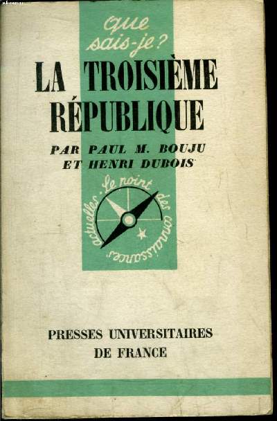 Que sais-je? N 520 La Troisime Rpublique