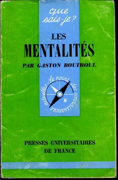 Que sais-je? N 545 Les mentalits