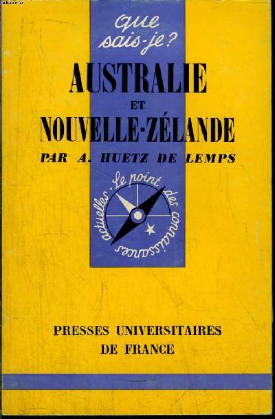 Que sais-je? N 611 Australie et Nouvelle-Zlande