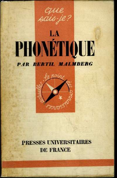 Que sais-je? N 637 La phontique