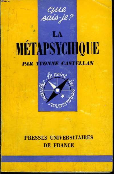 Que sais-je? N 671 La mtapsychique