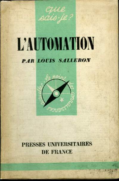 Que sais-je? N 723 L'automation