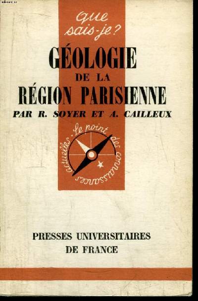 Que sais-je? N 854 Gologie de la rgion parisienne