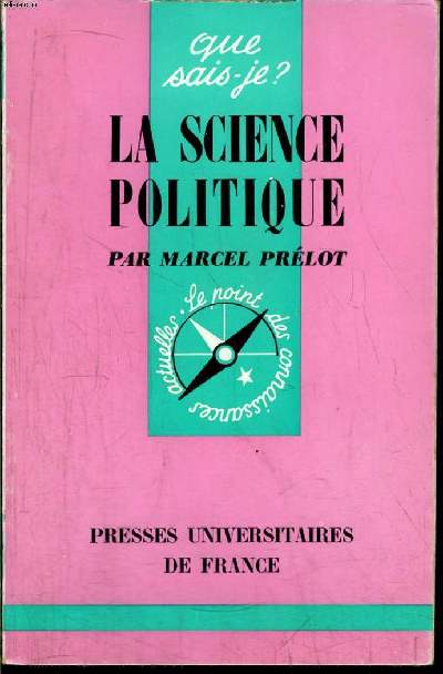 Que sais-je? N 909 La science politique