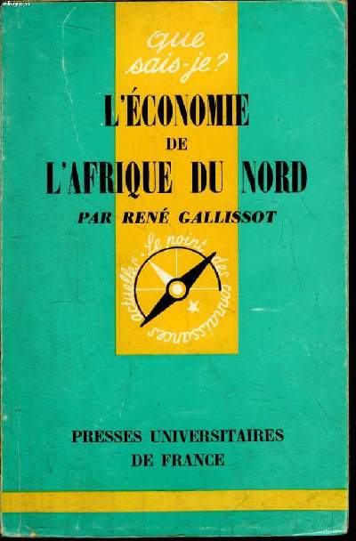 Que sais-je? N 965 L'conomie de l'Afrique du Nord