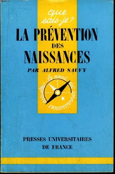 Que sais-je? N 988 La prvention des naissances