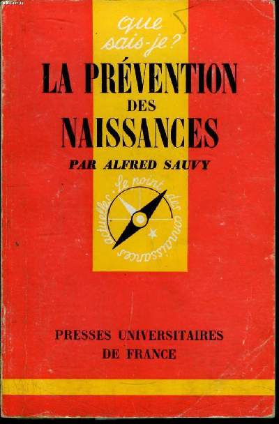 Que sais-je? N 988 La prvention des naissances