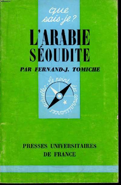 Que sais-je? N 1025 L'Arabie Soudite