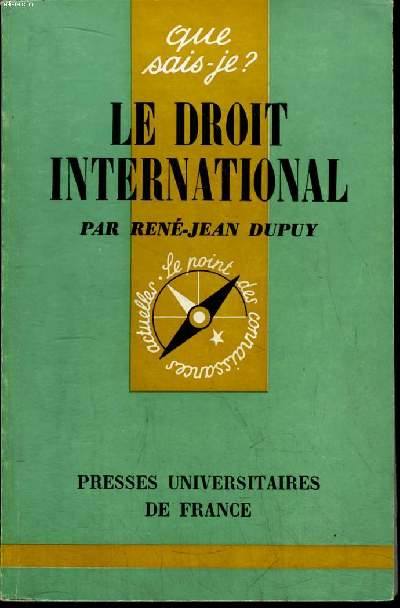 Que sais-je? N 1060 Le droit international