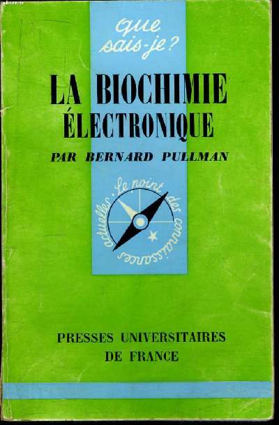 Que sais-je? N 1075 La biochimie lectronique