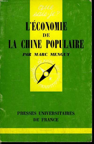 Que sais-je? N 1102 L'conomie de la Chine populaire