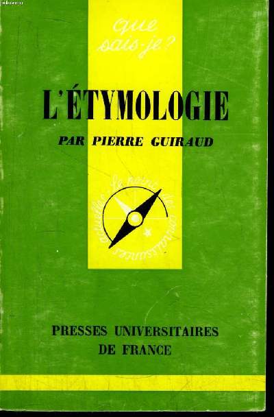 Que sais-je? N 1122 L'tymologie