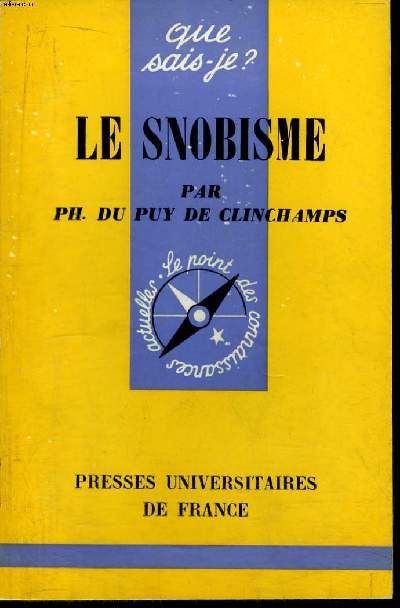 Que sais-je? N 1141 Le snobisme