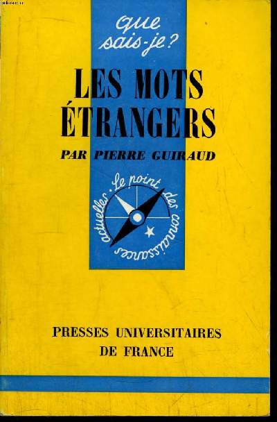 Que sais-je? N 1166 Les mots trangers