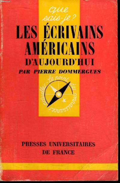 Que sais-je? N 1168 Les crivains amricains d'aujourd(hui