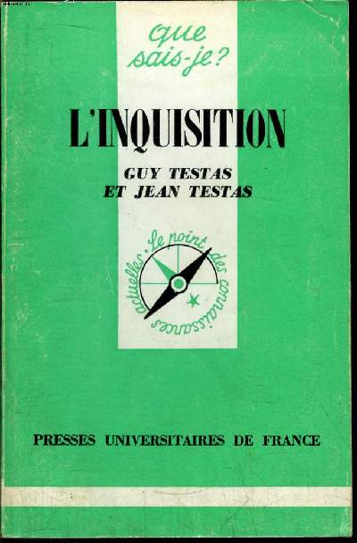 Que sais-je? N 1237 L'Inquisition