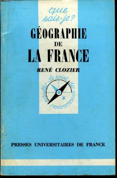 Que sais-je? N 1239 Gographie de la France